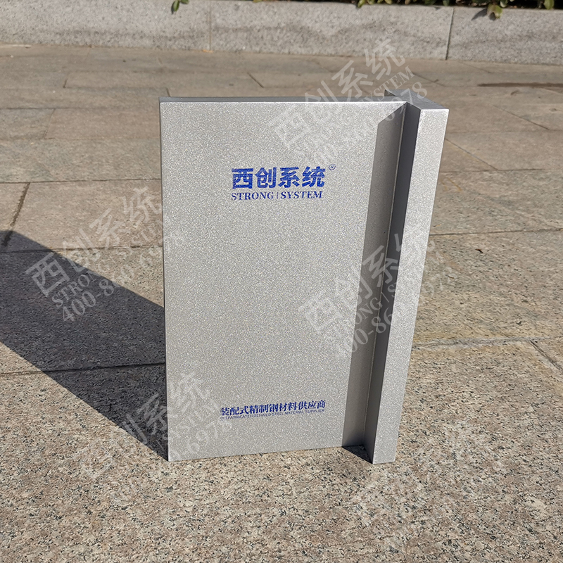 西創系統等壁厚T型幕墻精制鋼型材(圖2)