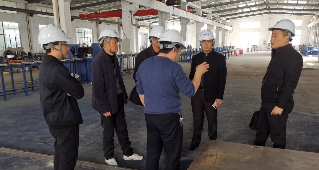 東臺市五烈鎮政府領導蒞臨西創系統調研指導工作(圖6)