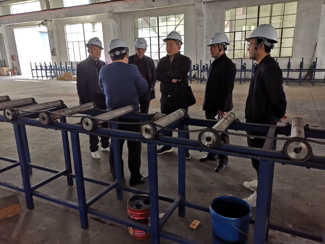 東臺市五烈鎮政府領導蒞臨西創系統調研指導工作(圖7)