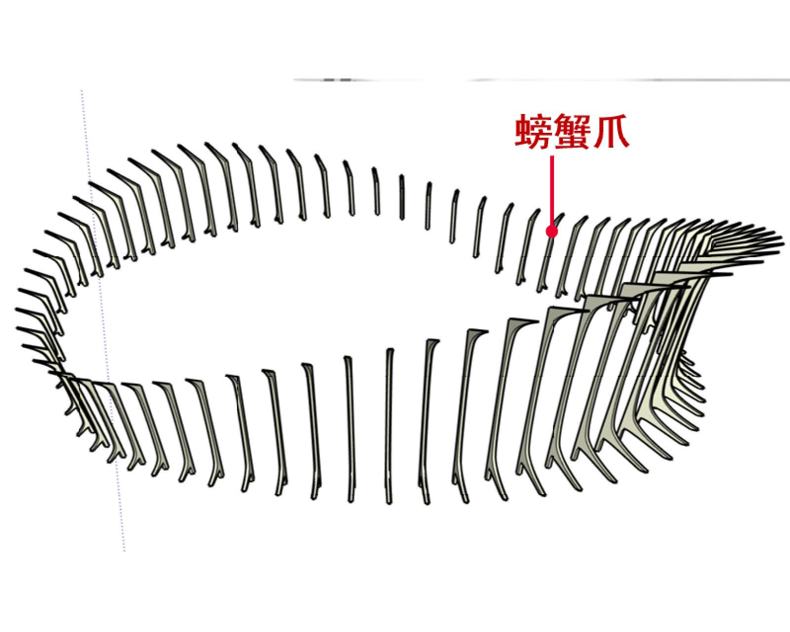 華為上海青浦研發生產基地精制鋼螃蟹爪變量鋼柱方案圖 - 西創系統(圖5)