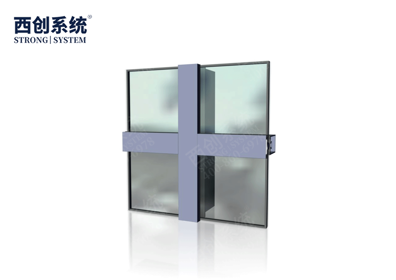 江西新能源科技綜合樓冷彎精制鋼玻璃幕墻系統 —— 西創系統(圖9)