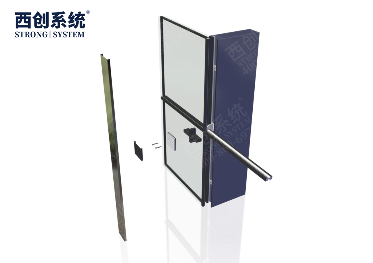 廣東中糧大悅城項目凹型精制鋼玻璃幕墻系統-西創系統(圖12) 廣東中糧大悅城項目凹型精制鋼玻璃幕墻系統-西創系統(圖12)